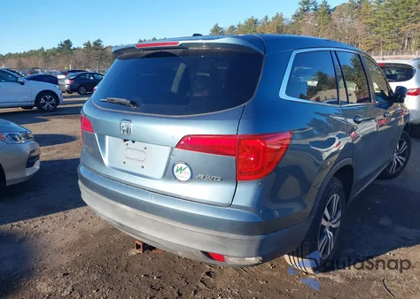 2016 Honda Pilot Ex-L из США, поврежденный, VIN 5FNYF6H57GB018088